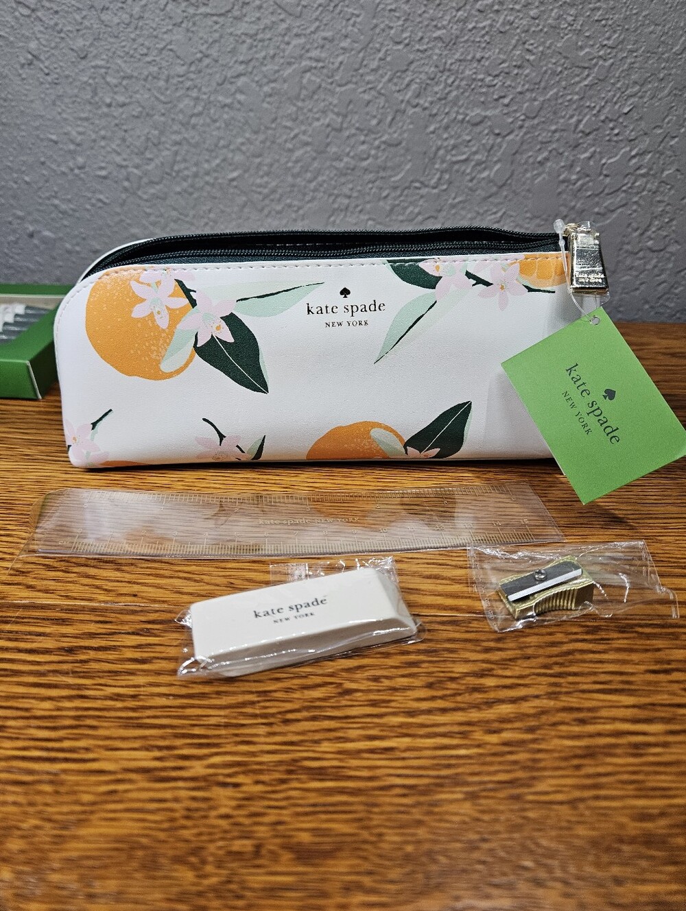 Kate Spade Orange Toss Office Bundle - Picture 5 of 8